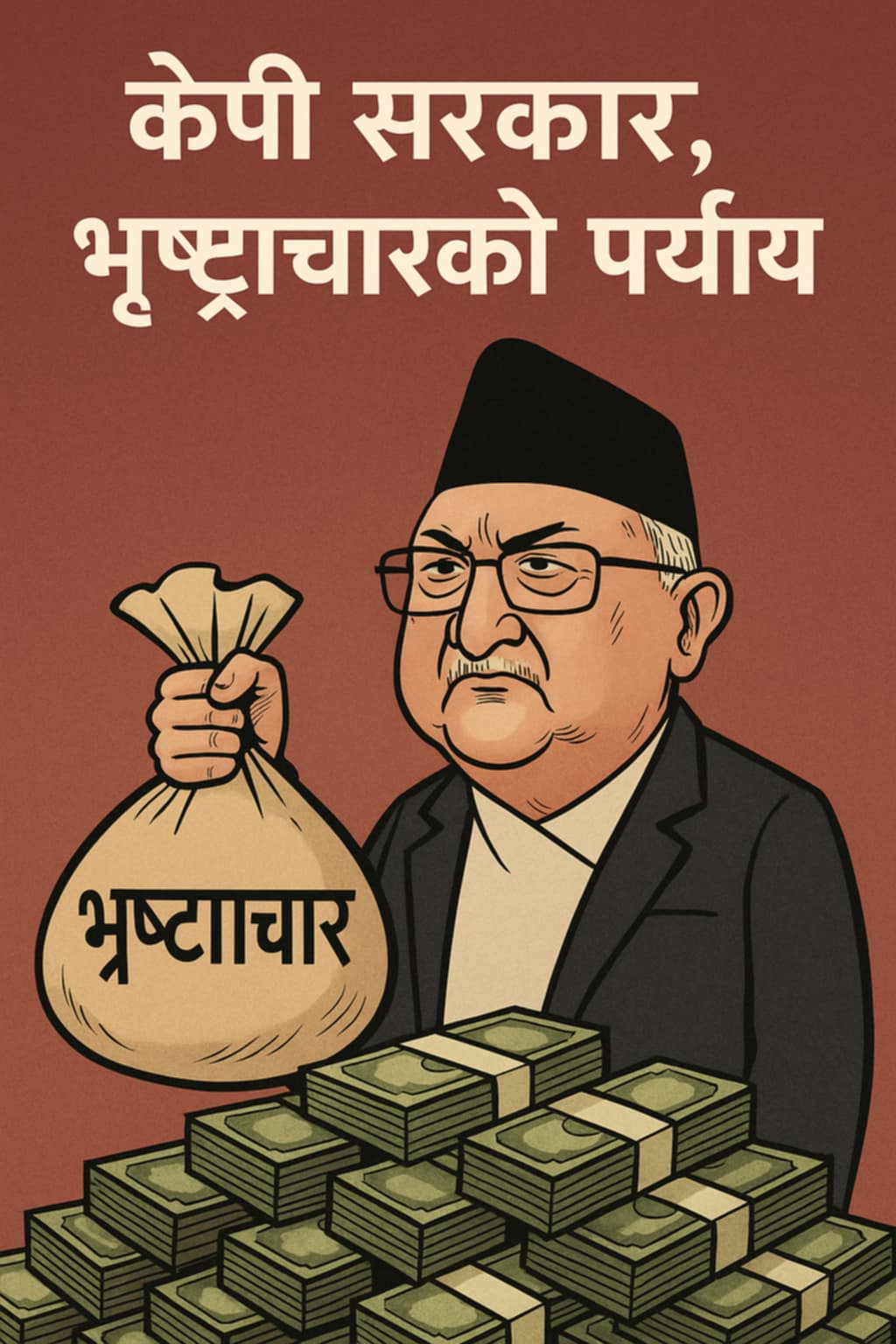केपी सरकार, भ्रष्टाचारको पर्याय