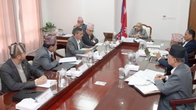 सिंहदरबारमा मन्त्रिपरिषद् बैठक जारी, एजेन्डा गोप्य