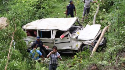 जाजरकोटमा भयानक जिप दुर्घटना : २ को मृत्यु, ४ घाइते